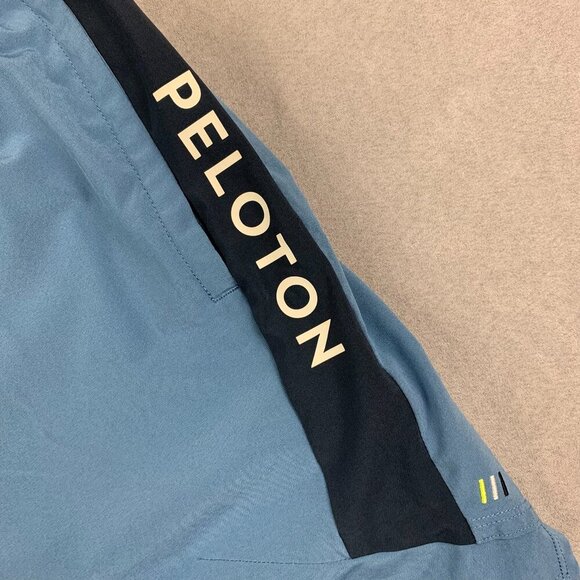 4 Fourlaps Peloton Men Shorts XL Blue Command Compression Liner Training Stretch - Picture 2 of 11